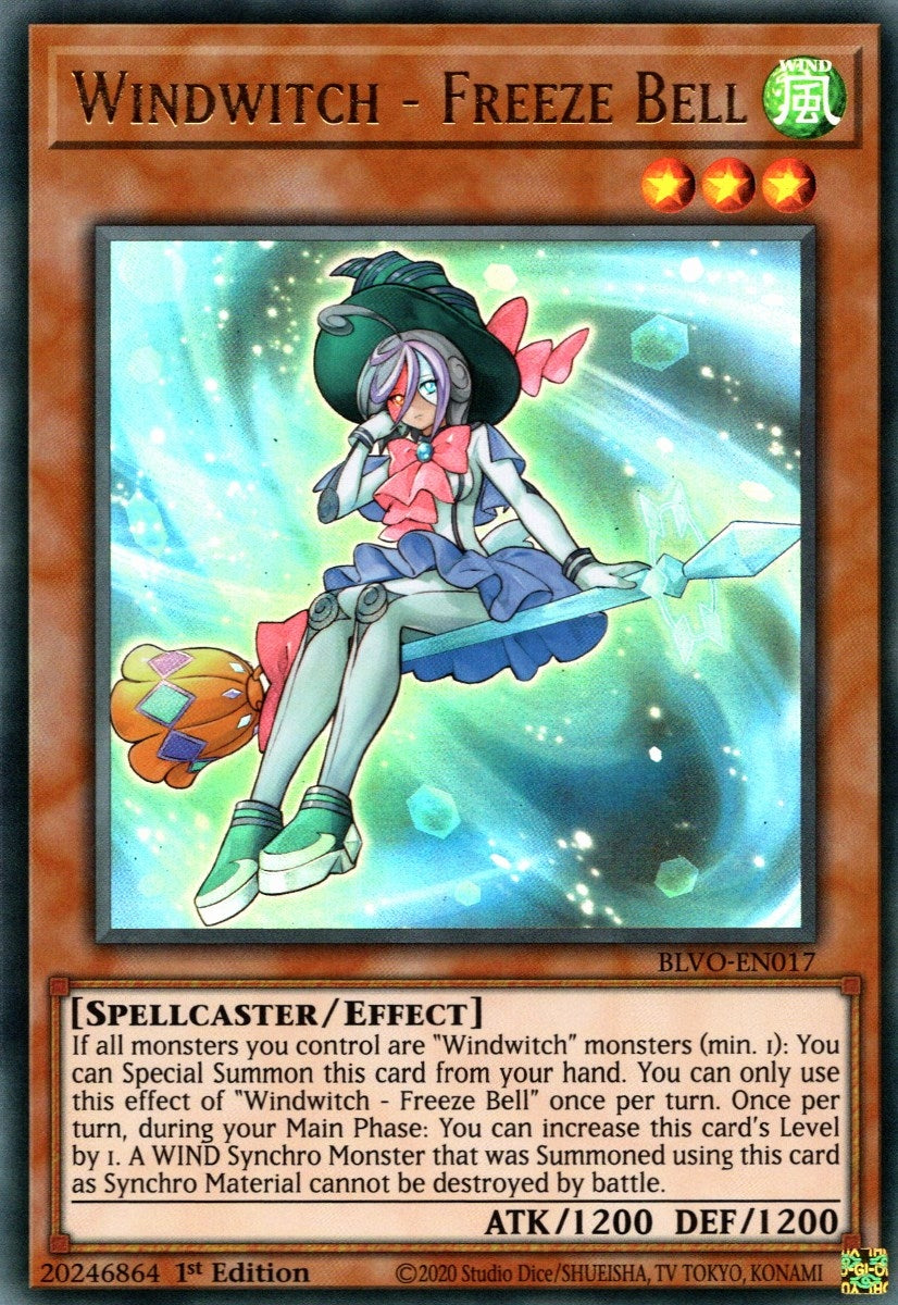 Image for Windwitch - Freeze Bell (BLVO-EN017) (BLVO) - YuGiOh