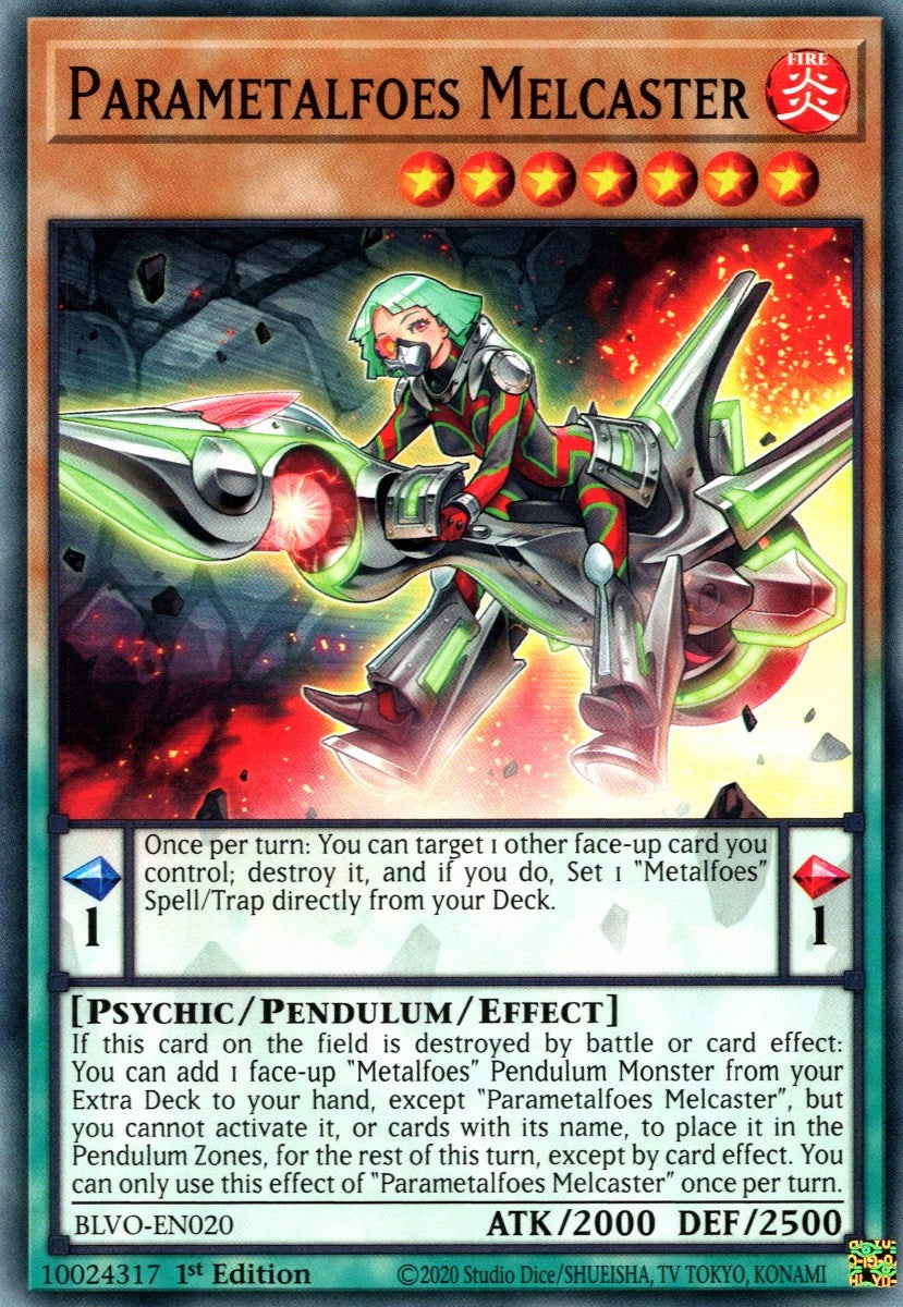 Image for Parametalfoes Melcaster (BLVO-EN020) (BLVO) - YuGiOh
