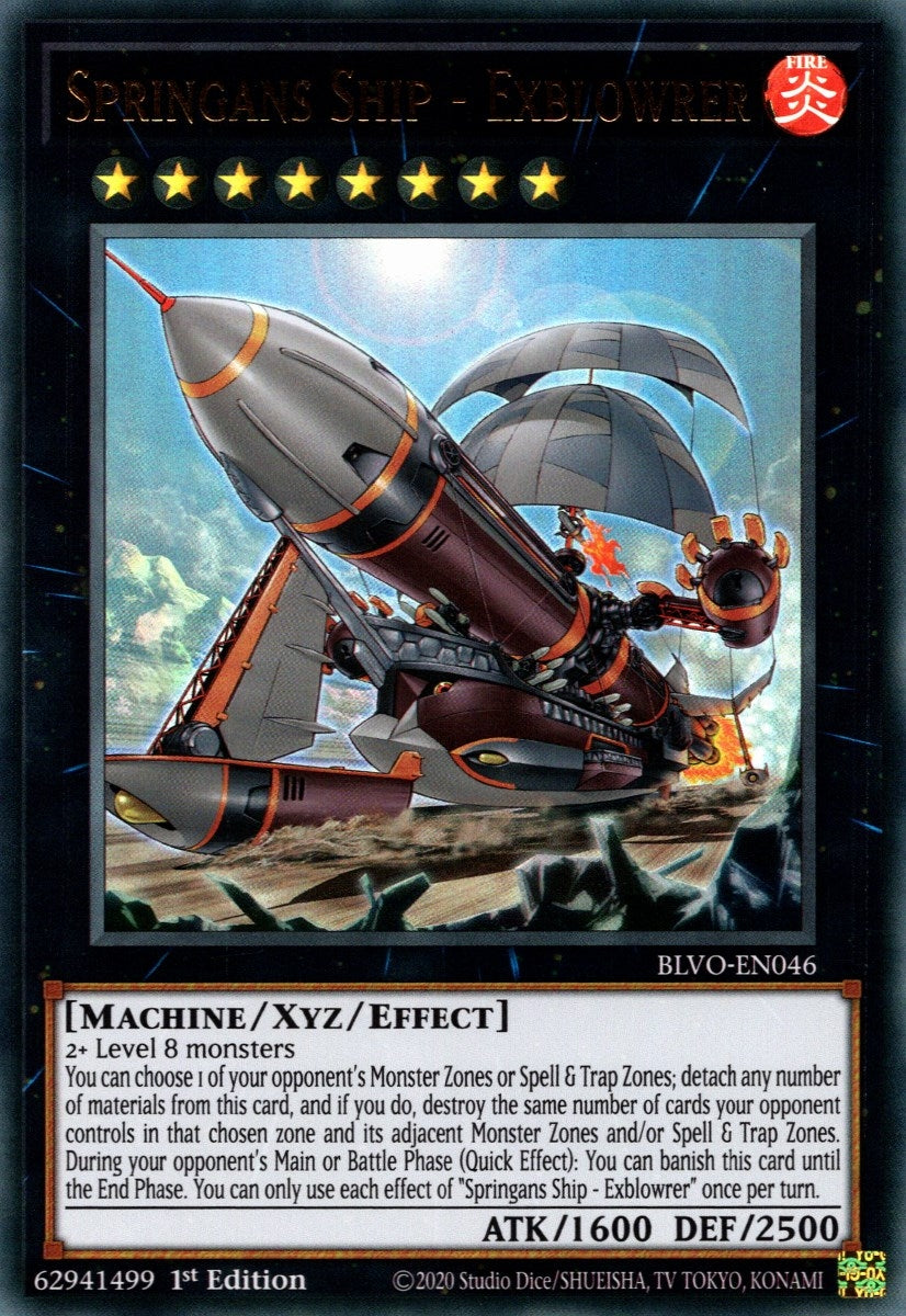 Image for Springans Ship - Exblowrer (BLVO-EN046) (BLVO) - YuGiOh