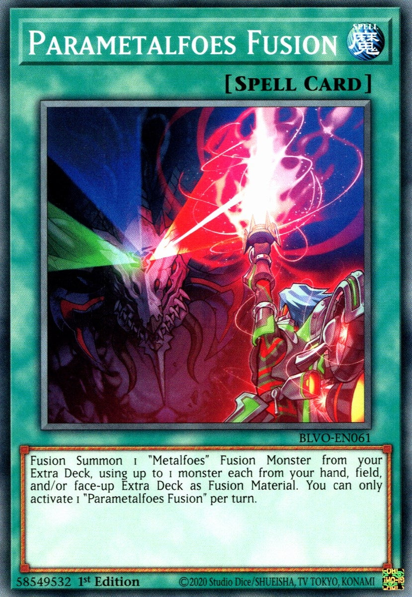 Image for Parametalfoes Fusion (BLVO-EN061) (BLVO) - YuGiOh