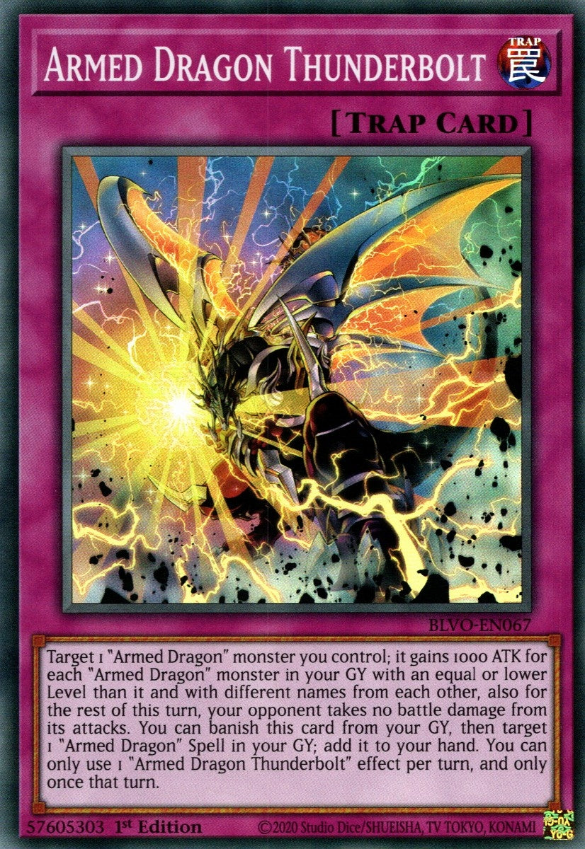 Image for Armed Dragon Thunderbolt (BLVO-EN067) (BLVO) - YuGiOh