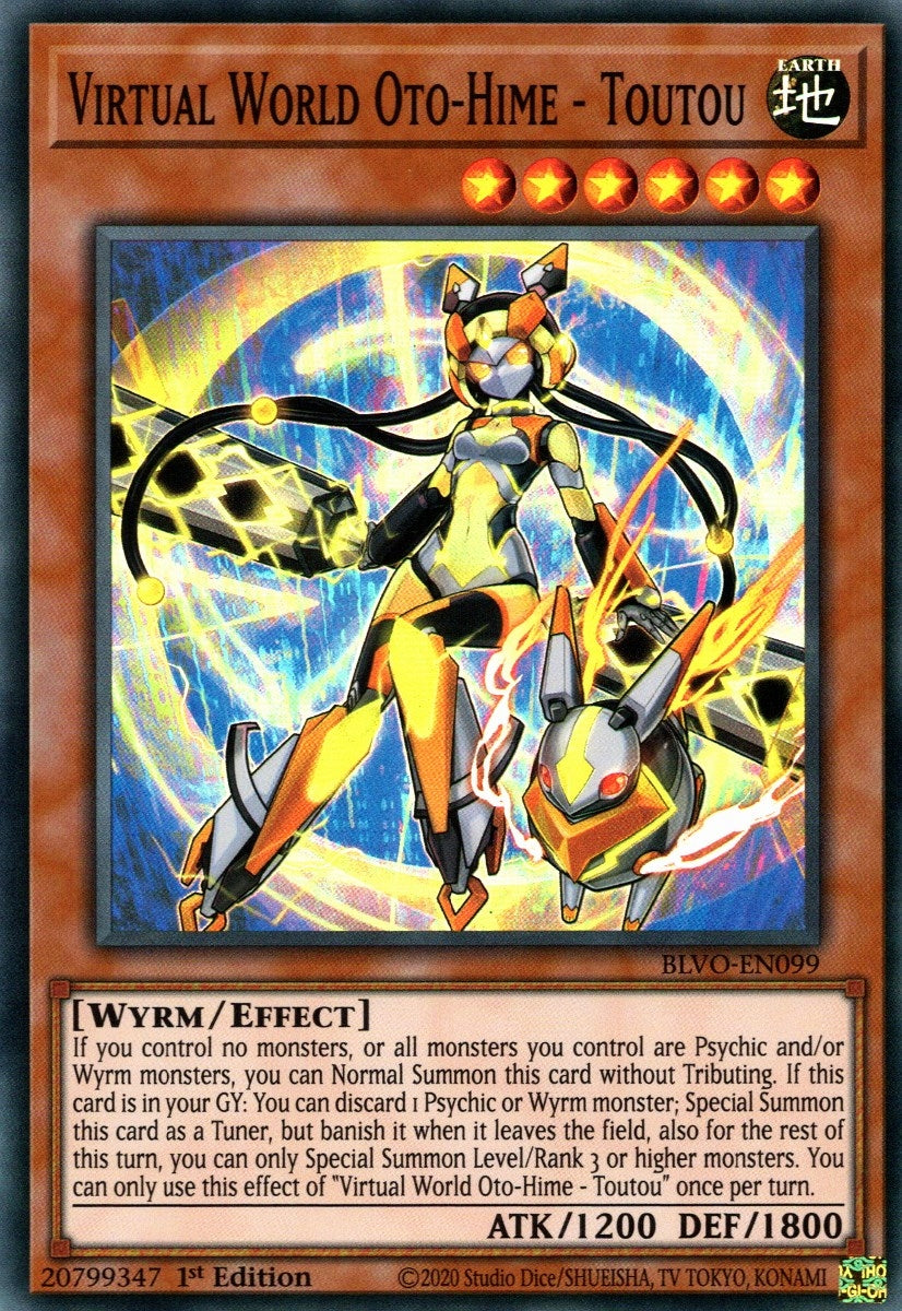 Image for Virtual World Oto-Hime - Toutou (BLVO-EN099) (BLVO) - YuGiOh