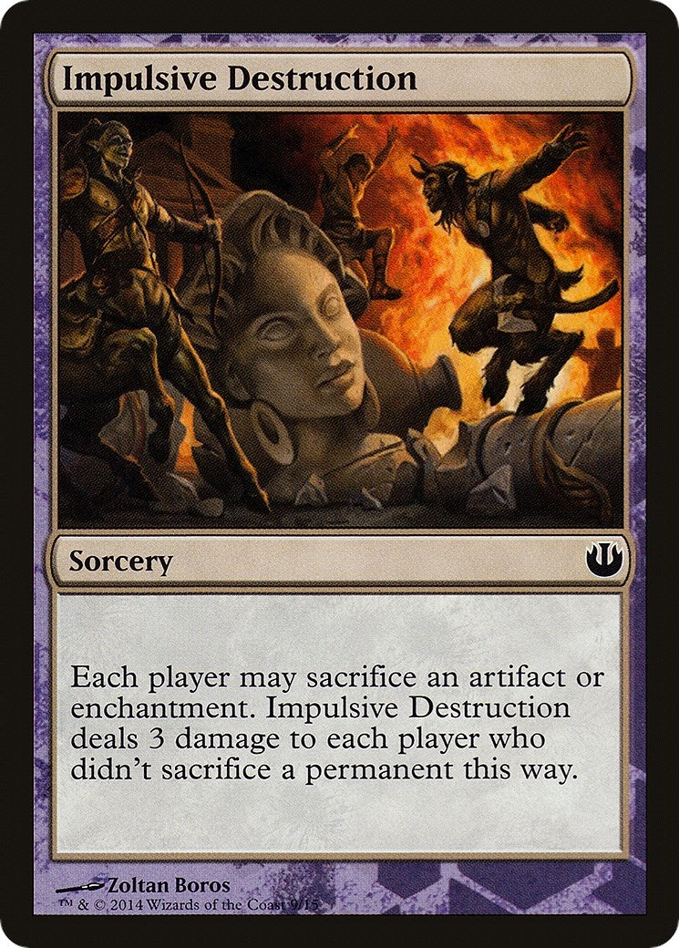 Image for Impulsive Destruction (9) (Hero's Path Promos) - Magic: The Gathering