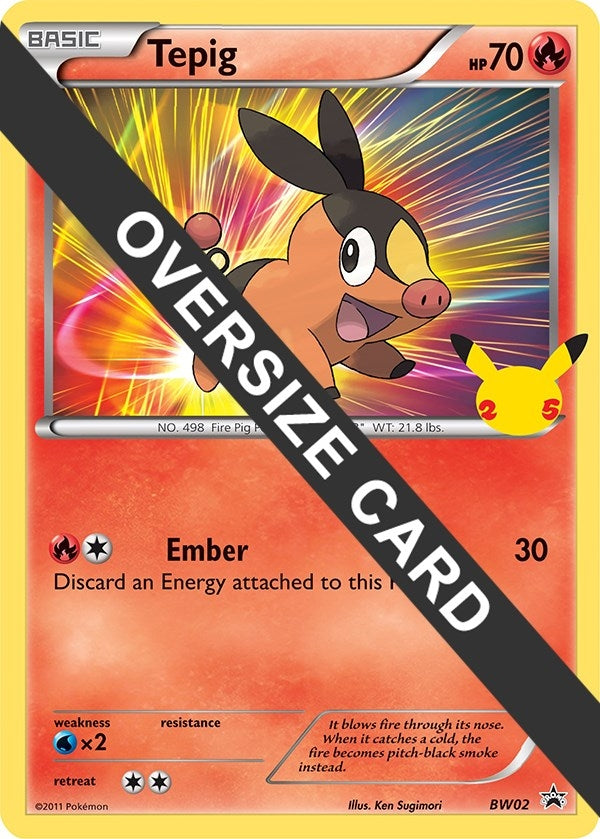 Image for Tepig (BW02) (FPP) - Pokemon
