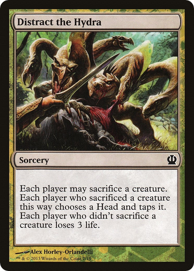 Image for Distract the Hydra (7) (Hero's Path Promos) - Magic: The Gathering