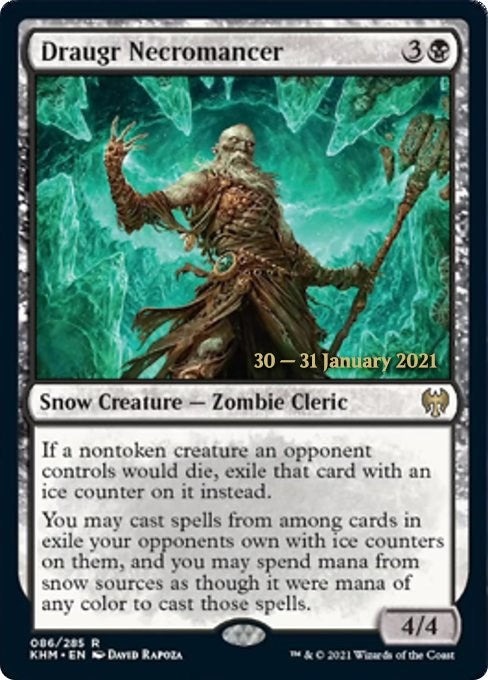 Image for Draugr Necromancer (86) (Prerelease Cards) - Magic: The Gathering