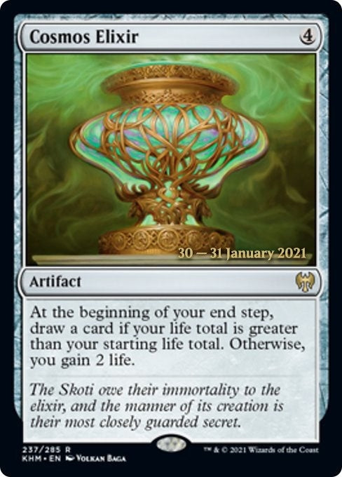 Image for Cosmos Elixir (237) (Prerelease Cards) - Magic: The Gathering