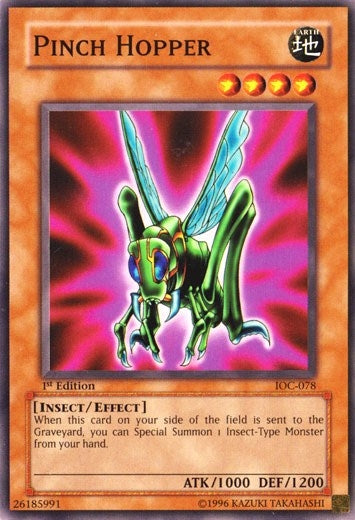 Image for Pinch Hopper (IOC-078) (IOC) - YuGiOh