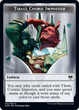 Image for Emblem - Tibalt, Cosmic Impostor (21) (Kaldheim) - Magic: The Gathering