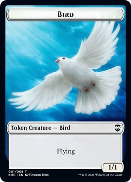 Image for Bird (001) // Soldier Double-Sided Token (1 // 4) (Kaldheim) - Magic: The Gathering