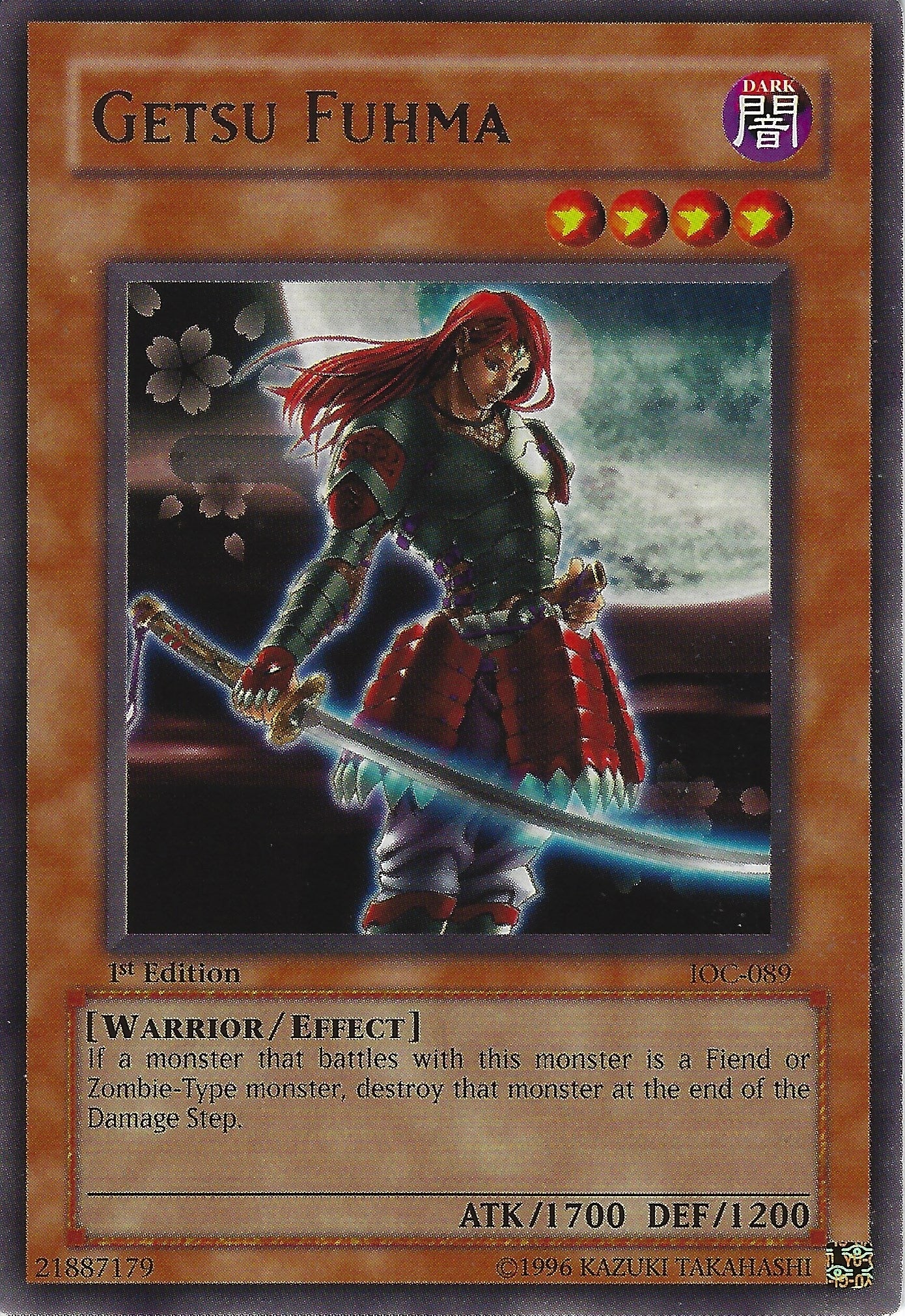 Image for Getsu Fuhma (IOC-089) (IOC) - YuGiOh