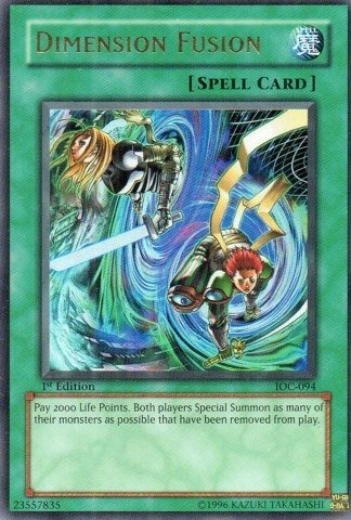 Image for Dimension Fusion (IOC-094) (IOC) - YuGiOh