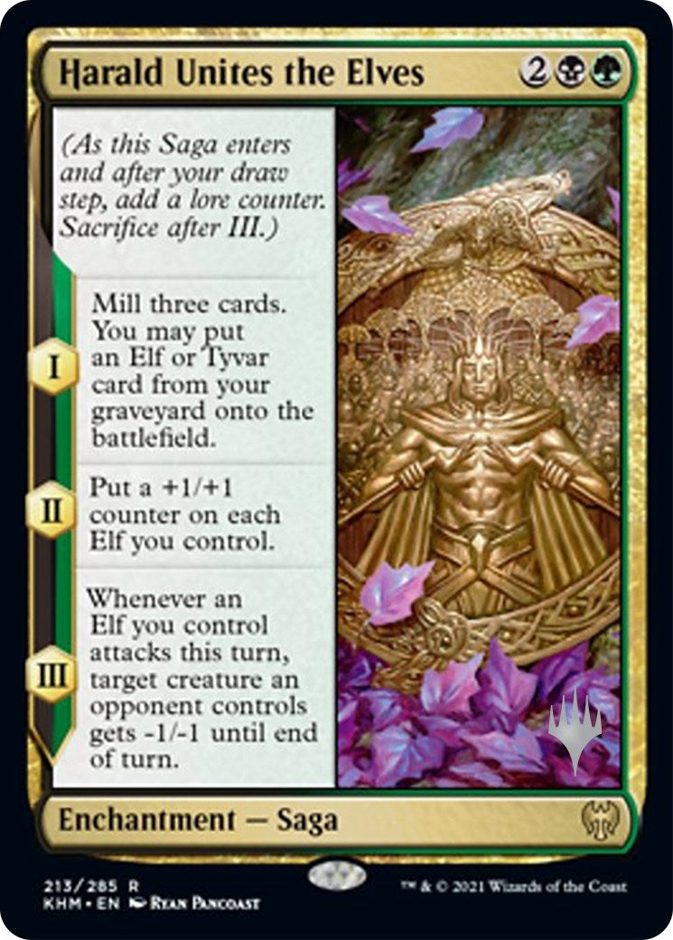 Image for Harald Unites the Elves (213) (Kaldheim) - Magic: The Gathering