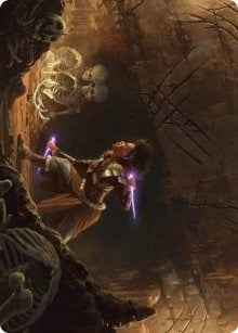 Image for Dogged Pursuit Art Card (21) (Kaldheim) - Magic: The Gathering