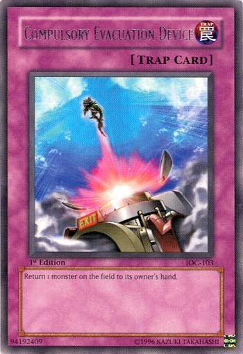 Image for Compulsory Evacuation Device (IOC-103) (IOC) - YuGiOh
