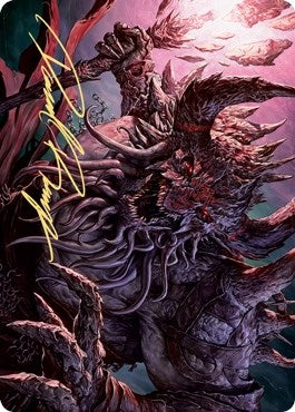 Image for Dream Devourer Art Card (Gold-Stamped Signature) (23) (Kaldheim) - Magic: The Gathering