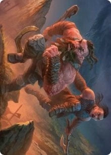 Image for Dwarven Reinforcements Art Card (33) (Kaldheim) - Magic: The Gathering