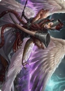 Image for Firja, Judge of Valor Art Card (56) (Kaldheim) - Magic: The Gathering
