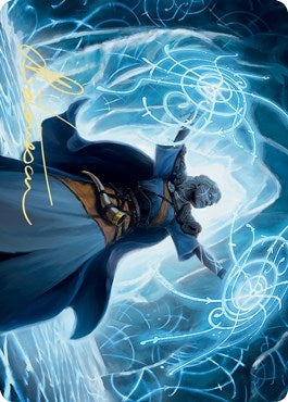 Image for Frost Augur Art Card (Gold-Stamped Signature) (14) (Kaldheim) - Magic: The Gathering