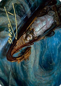 Image for Funeral Longboat Art Card (Gold-Stamped Signature) (68) (Kaldheim) - Magic: The Gathering