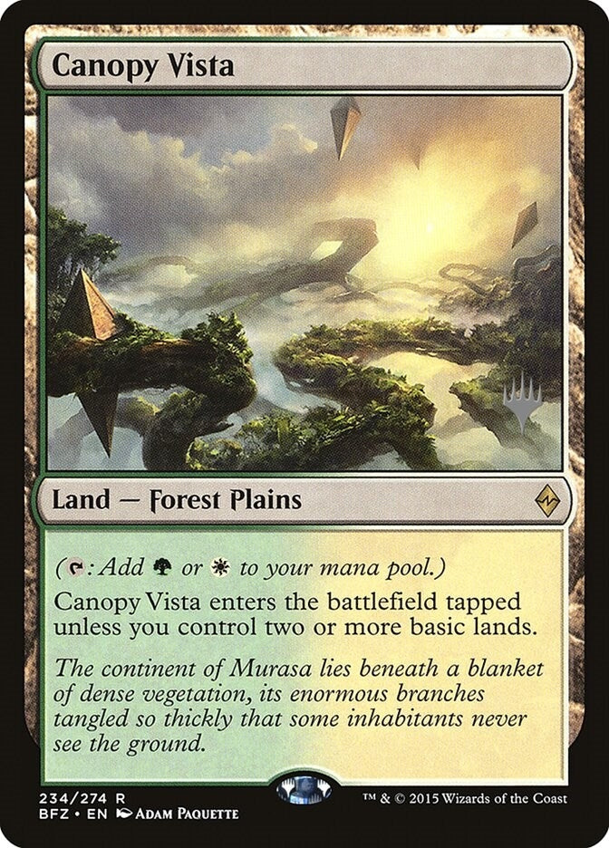 Image for Canopy Vista (Kaldheim) - Magic: The Gathering