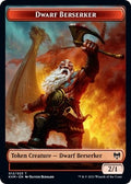 Image for Dwarf Berserker // Angel Warrior Double-Sided Token (12 // 2) (Kaldheim) - Magic: The Gathering