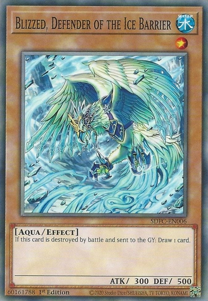 Image for Blizzed, Defender of the Ice Barrier (SDFC-EN006) (SDFC) - YuGiOh