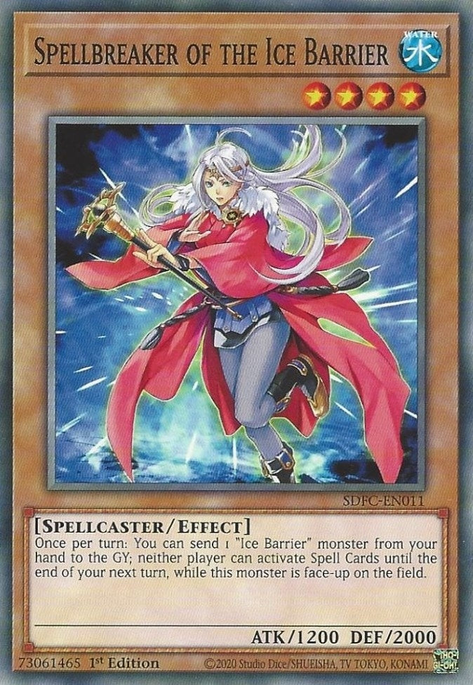 Image for Spellbreaker of the Ice Barrier (SDFC-EN011) (SDFC) - YuGiOh