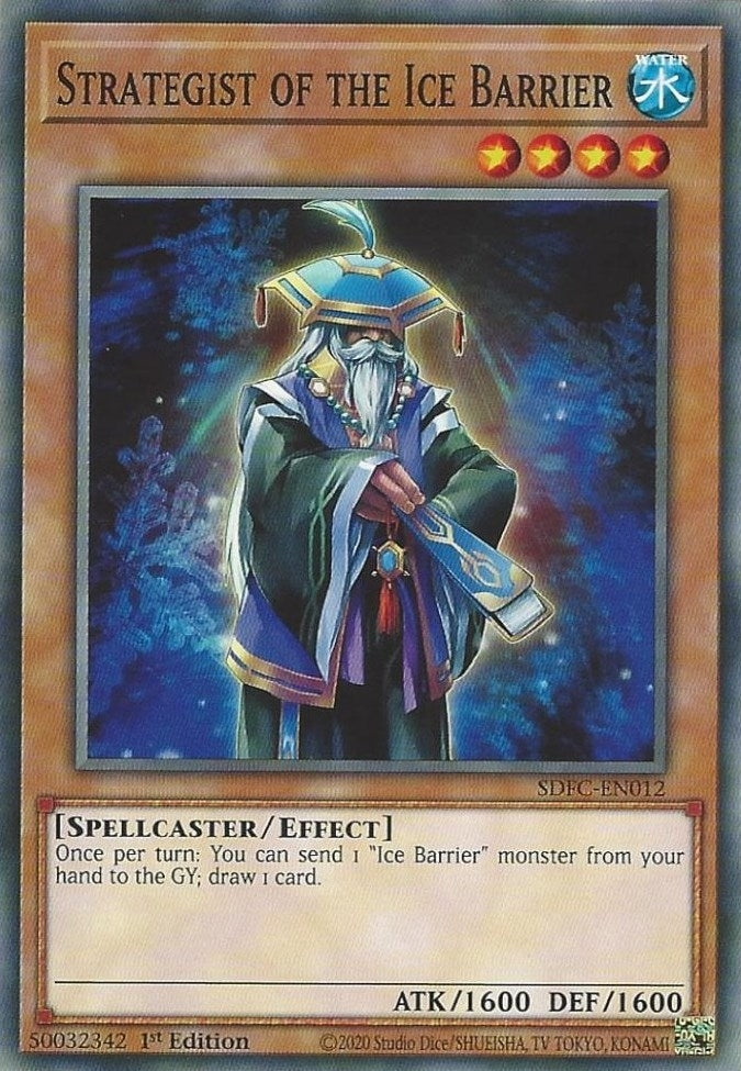 Image for Strategist of the Ice Barrier (SDFC-EN012) (SDFC) - YuGiOh