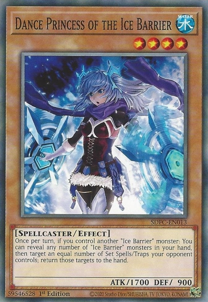 Image for Dance Princess of the Ice Barrier (SDFC-EN013) (SDFC) - YuGiOh