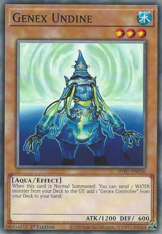 Image for Genex Undine (SDFC-EN020) (SDFC) - YuGiOh