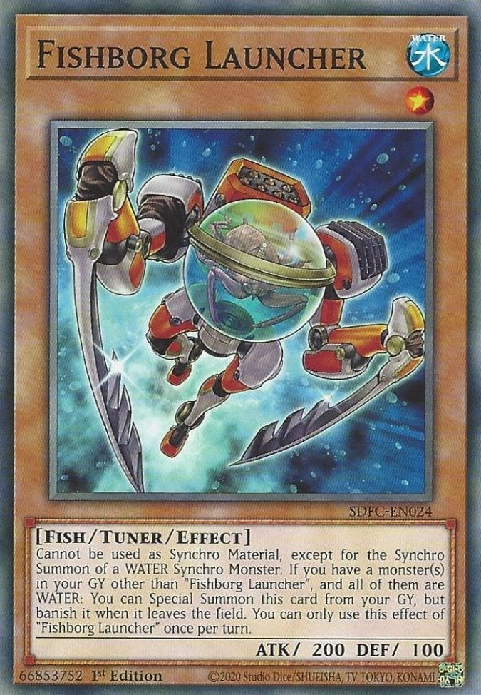 Image for Fishborg Launcher (SDFC-EN024) (SDFC) - YuGiOh