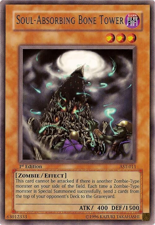 Image for Soul-Absorbing Bone Tower (AST-011) (AST) - YuGiOh