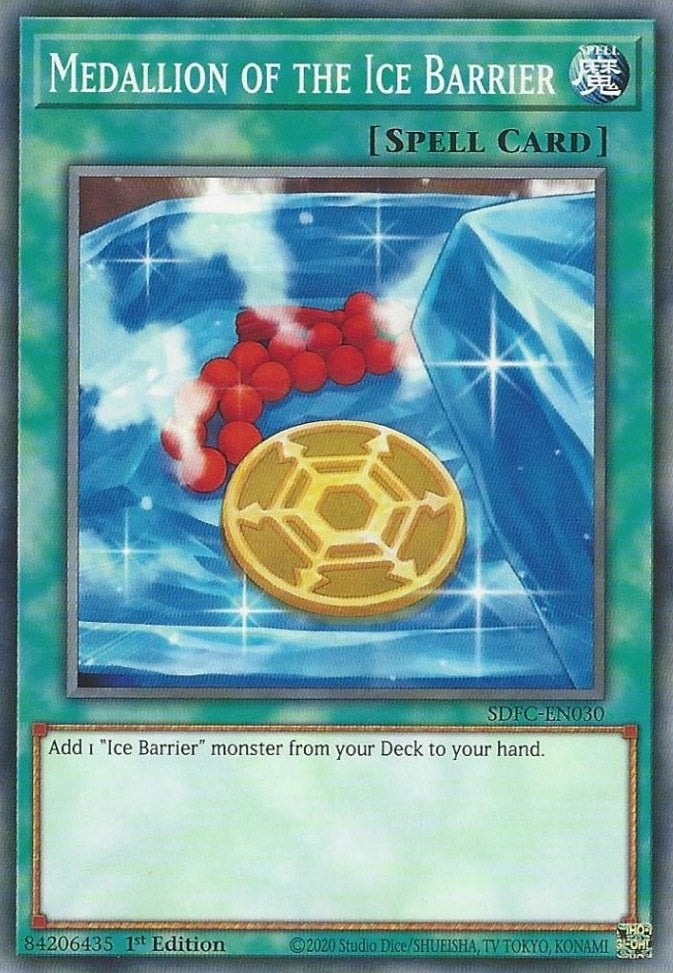 Image for Medallion of the Ice Barrier (SDFC-EN030) (SDFC) - YuGiOh
