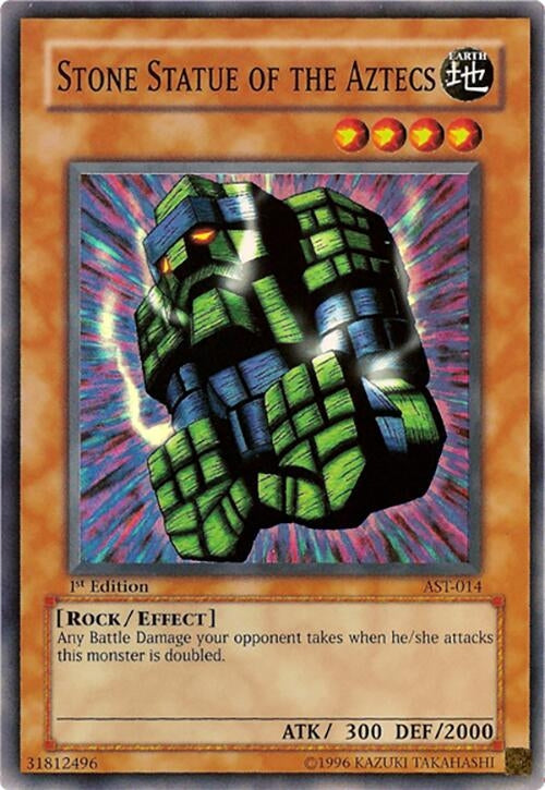 Image for Stone Statue of the Aztecs (AST-014) (AST) - YuGiOh