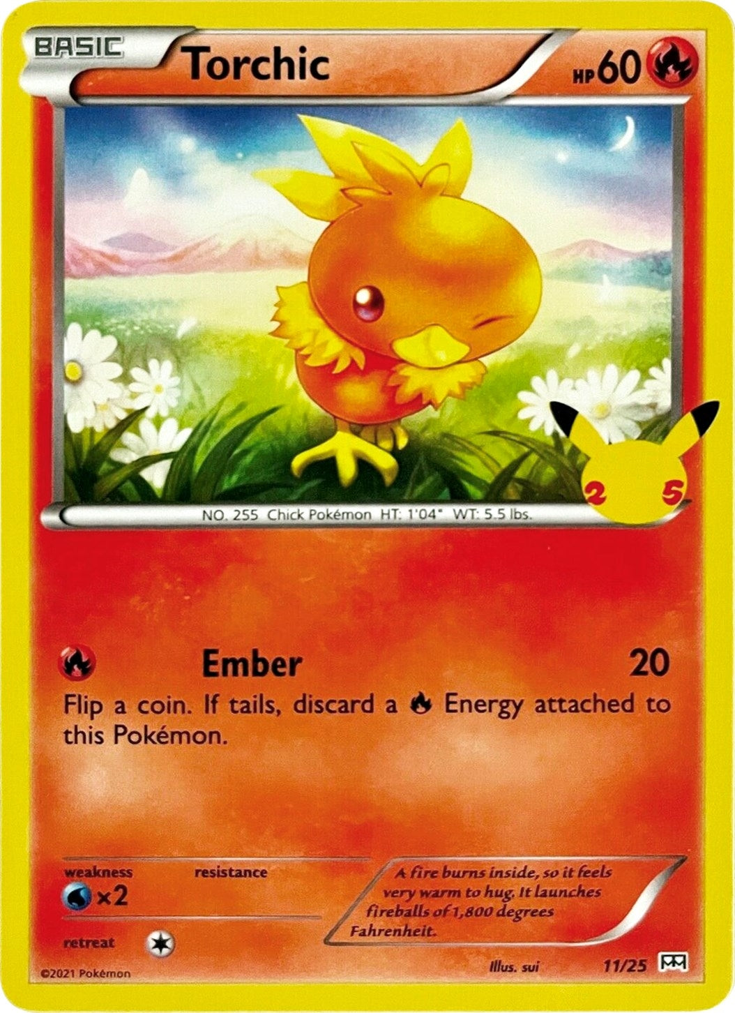 Image for Torchic (011/025) (MCD21) - Pokemon