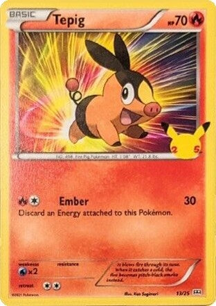 Image for Tepig (013/025) (MCD21) - Pokemon
