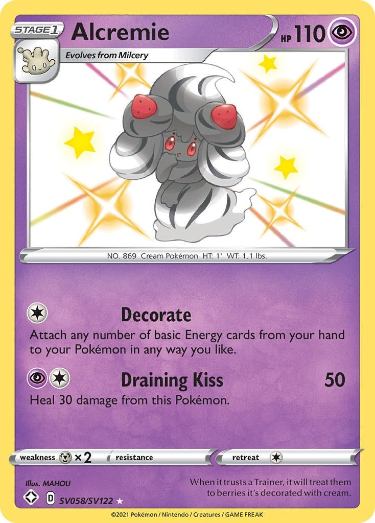 Image for Alcremie (SV058/SV122) (SHFSV) - Pokemon