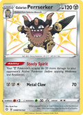 Image for Galarian Perrserker (SV087/SV122) (SHFSV) - Pokemon