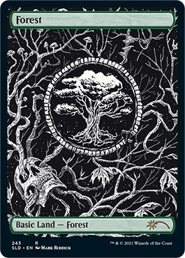 Image for Forest (Crushing Brutality) (243) (Secret Lair Drop Series) - Magic: The Gathering