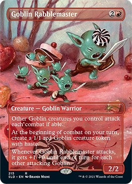 Image for Goblin Rabblemaster (215) (Secret Lair Drop Series) - Magic: The Gathering