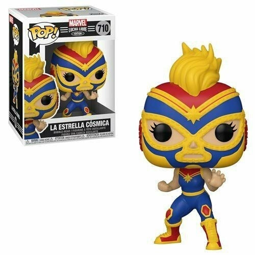 Image for Marvel Lucha Libre: La Estrella Cosmica (Bobble-Head) - Funko