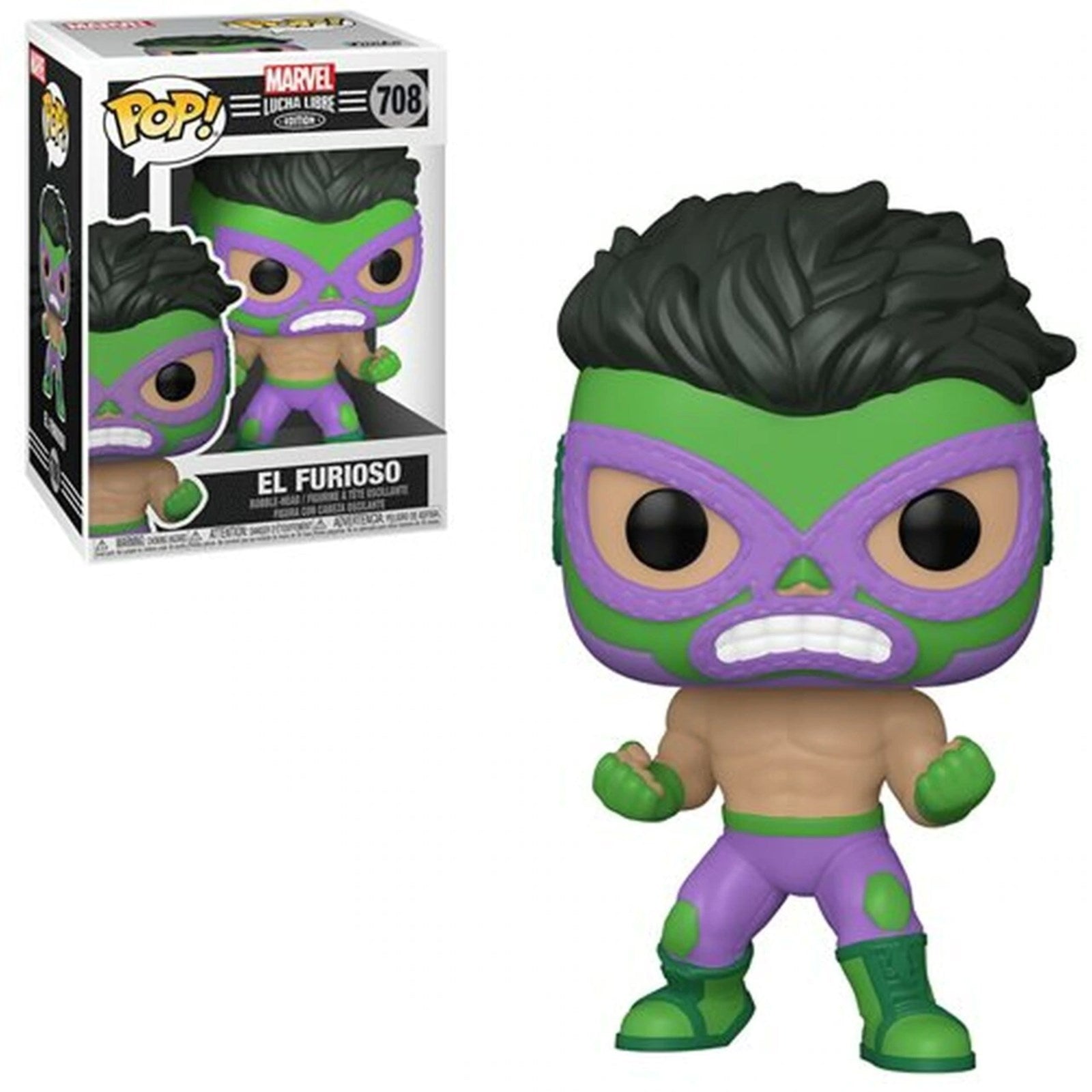 Image for Marvel Lucha Libre: La Furioso (Bobble-Head) - Funko