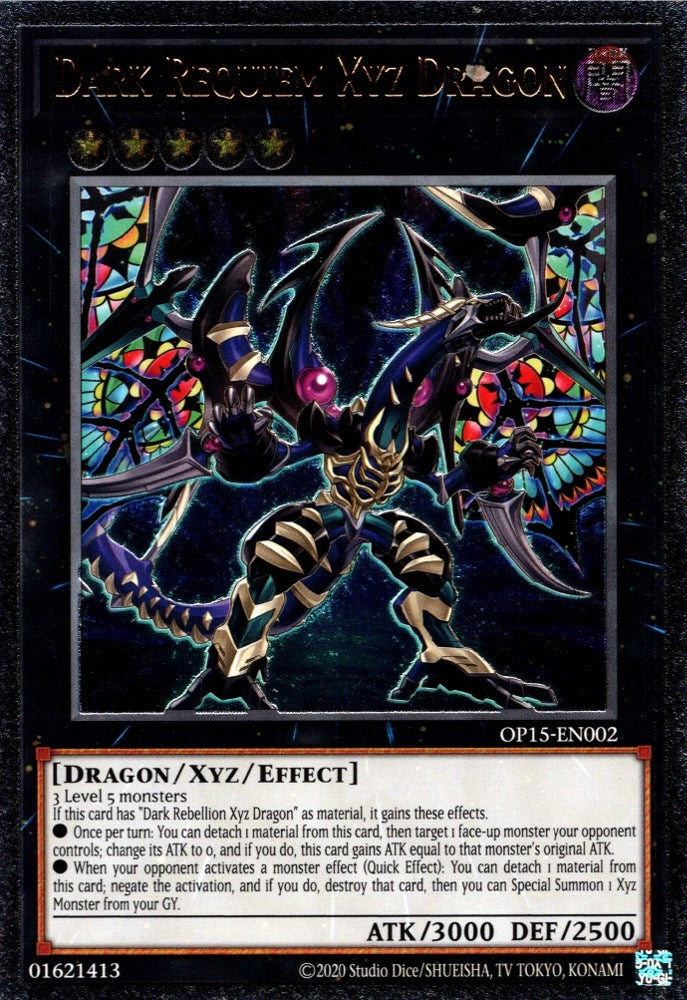 Image for Dark Requiem Xyz Dragon (UTR) (OP15-EN002) (OP15) - YuGiOh