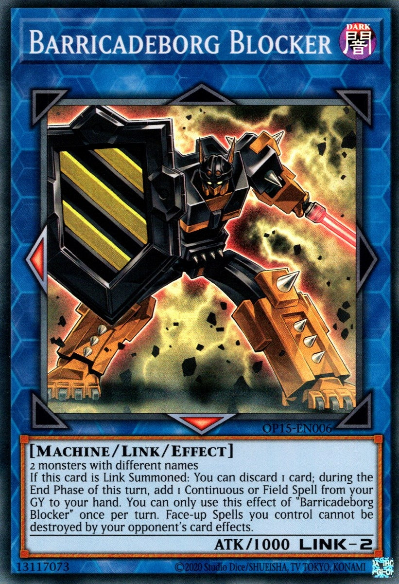 Image for Barricadeborg Blocker (OP15-EN006) (OP15) - YuGiOh