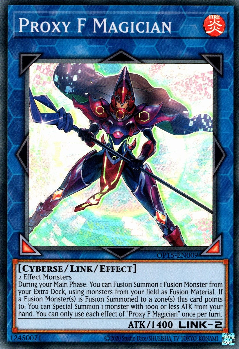 Image for Proxy F Magician (OP15-EN009) (OP15) - YuGiOh