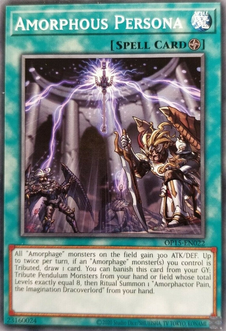 Image for Amorphous Persona (OP15-EN022) (OP15) - YuGiOh