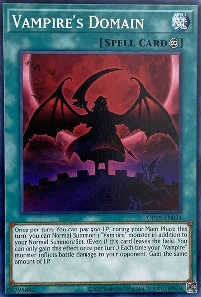 Image for Vampire's Domain (OP15-EN024) (OP15) - YuGiOh