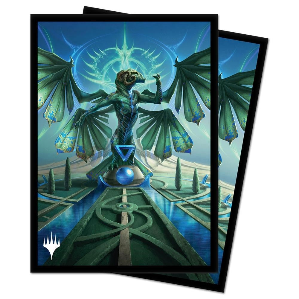 Image for Strixhaven: School of Mages Tanazir Quandrix Standard Deck Protector sleeves for Magic (100-Pack) - Card Sleeves