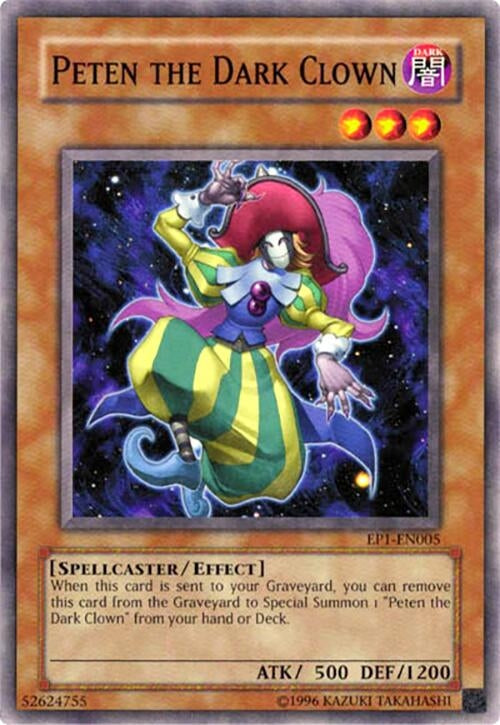 Image for Peten the Dark Clown (EP1-EN005) (EP1) - YuGiOh